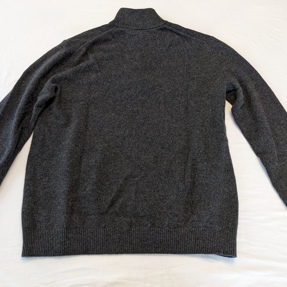 Banana Republic Italian Merino Half-Zip Sweater - XLT - Like New - Picture 3 of 5